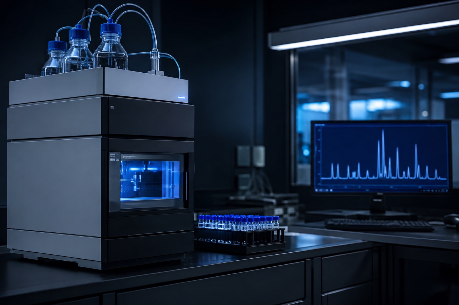 Illustrative laboratory research photography